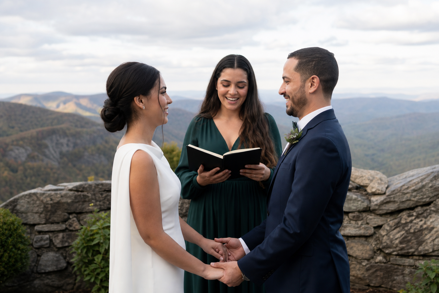 Editorial illustration for "Friends Should Be Allowed to Officiate Legal Weddings"