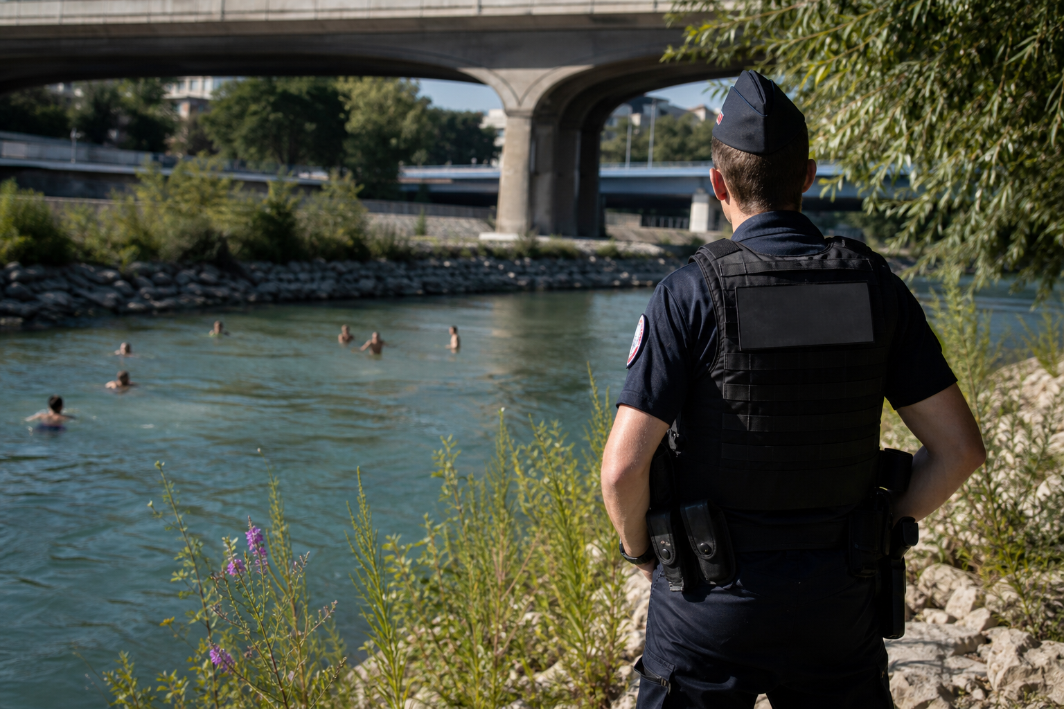 Editorial illustration for "Heatwave Water Safety Restrictions Save Lives When Governments Act"