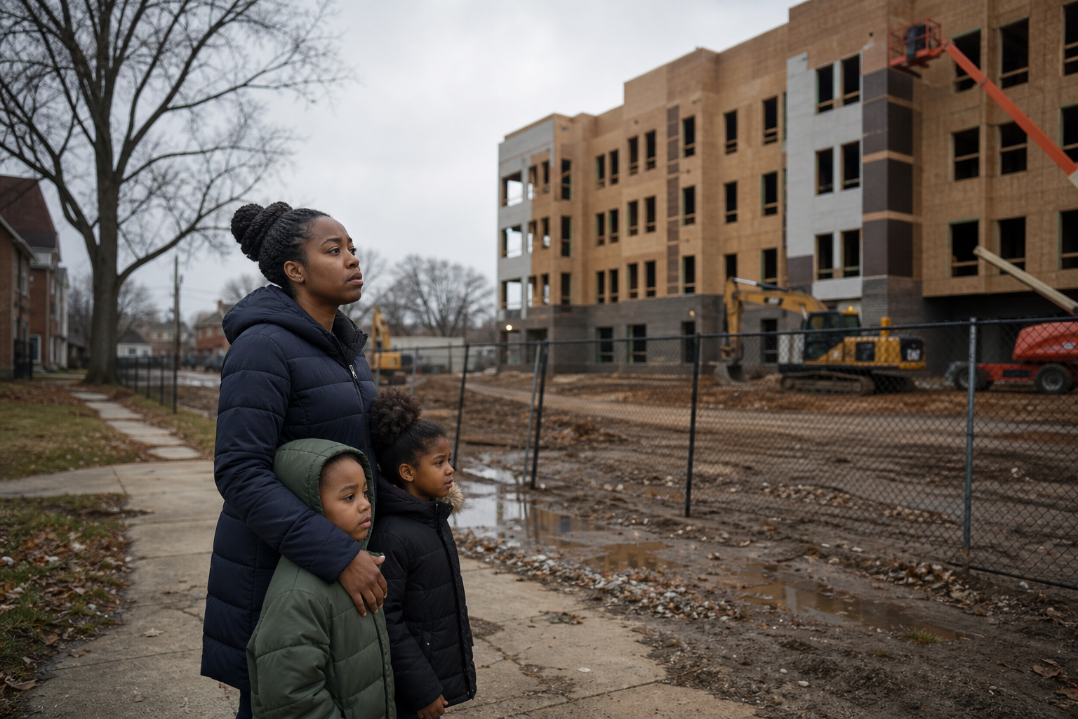 Editorial illustration for "Michigan Should Adopt State Democrats Affordable Housing Policies"