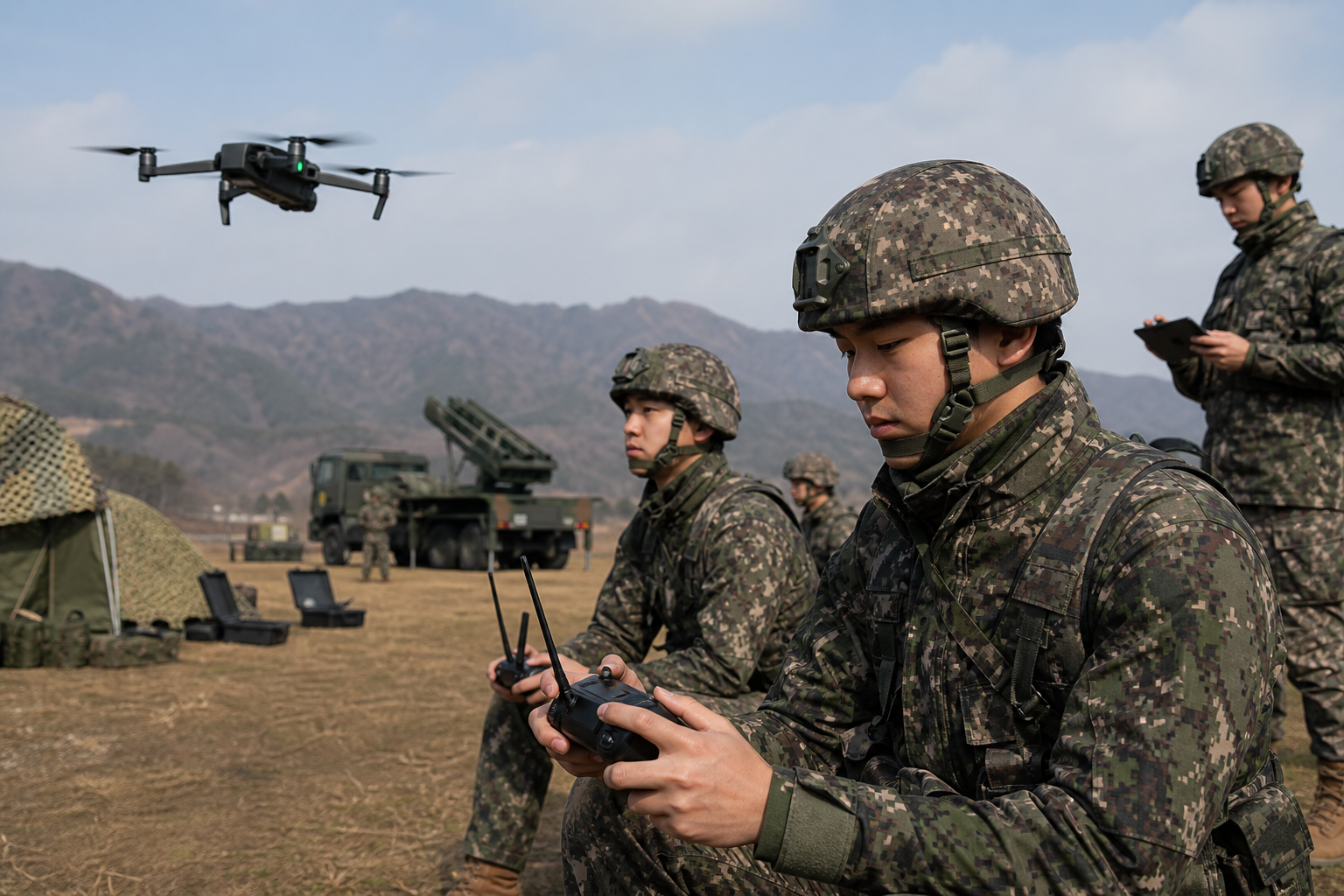 Editorial illustration for "South Korea Should Make Drone Training Universal Across Its Military"