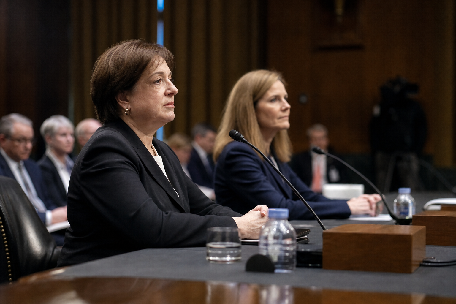 Editorial illustration for "Supreme Court Justices Should Not Testify Before Congress Regularly"