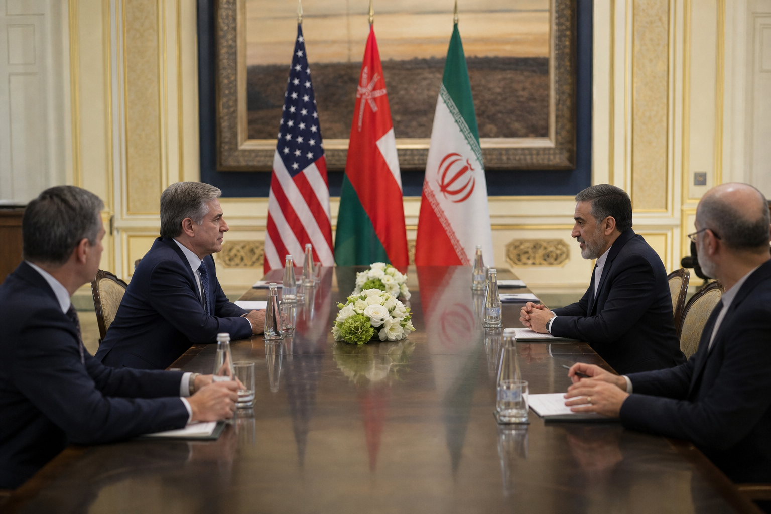 Editorial illustration for "The United States Should Keep Iran Talks on Schedule"