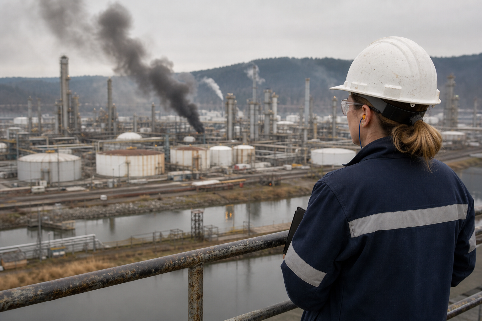 Editorial illustration for "Weakening Chemical Safety Regulations Would Repeat an Old Mistake"