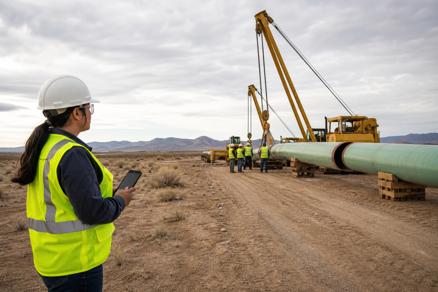 Editorial illustration for "Why Faster Energy Permitting Should Beat Endless Environmental Review"