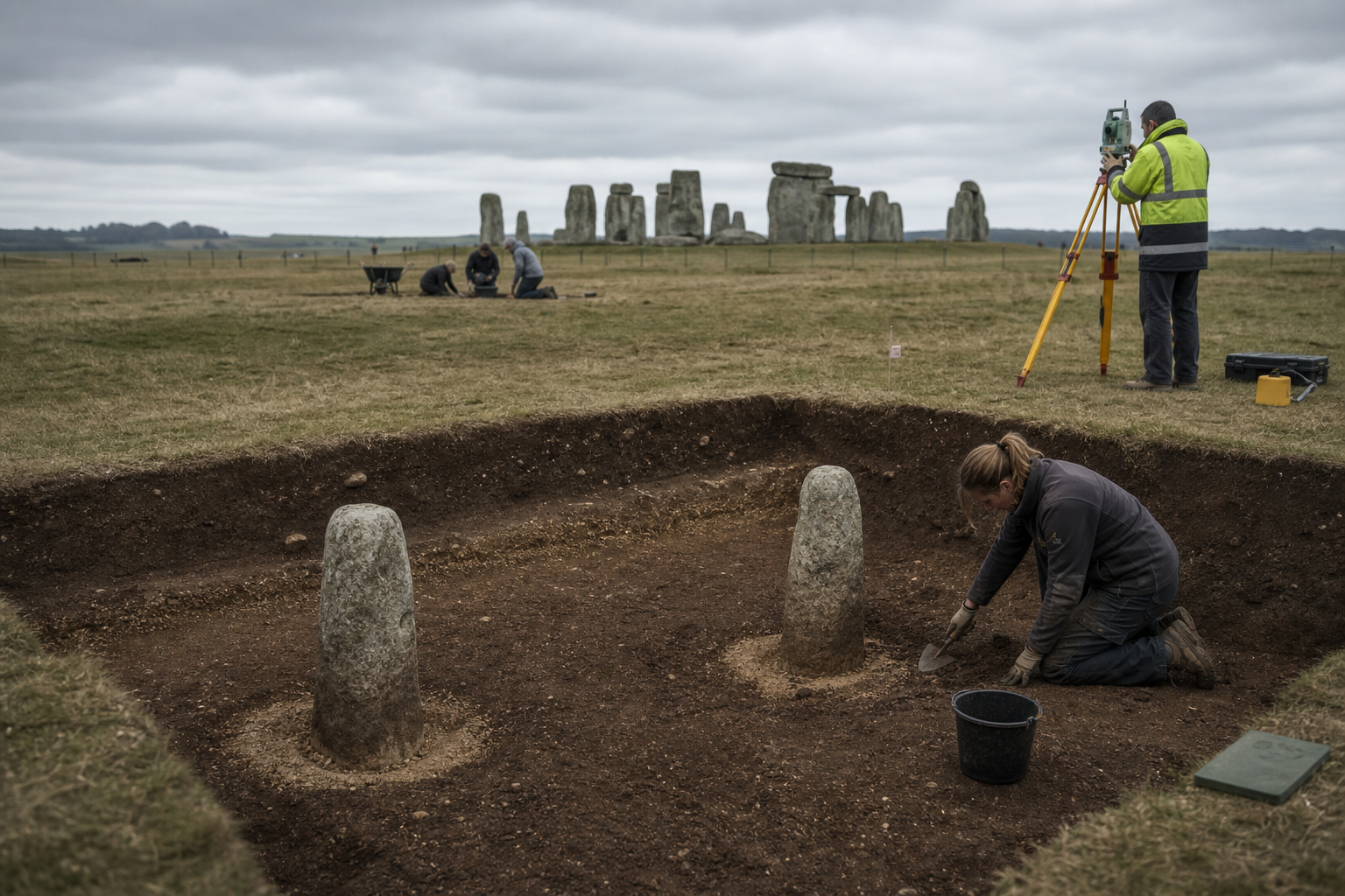 Editorial illustration for "Why Simpler Prehistoric Sites Deserve Equal Archaeology Funding"