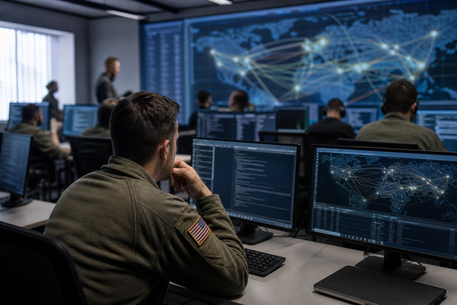 Editorial illustration for "Why US Cyber Bounties Are a Smart Limited Tool"
